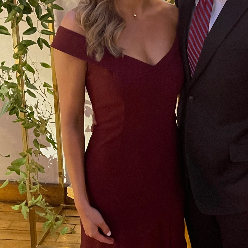 Merlot Bridesmaid Dress